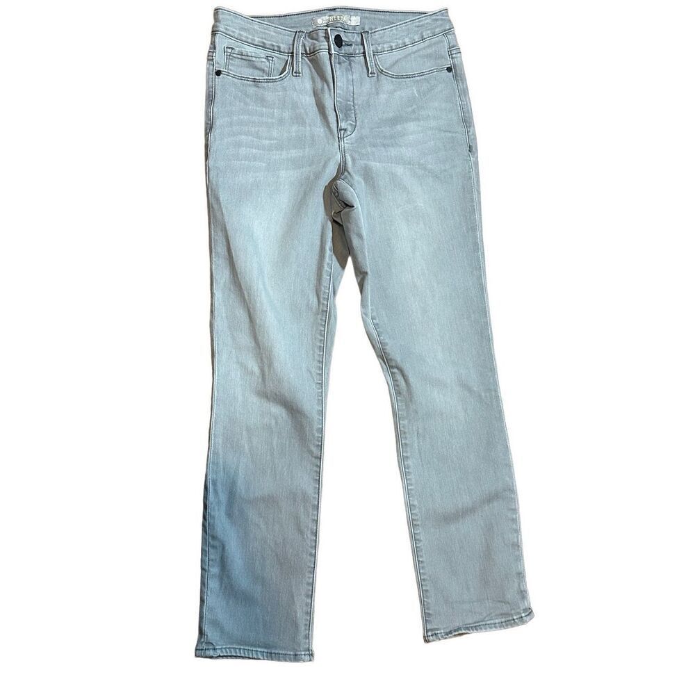 Athleta‎ Sculptek Jeans Women’s 6 skinny Low Rise Stretch Gray Wash Denim
